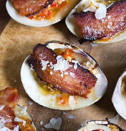 grilled-clams-casino