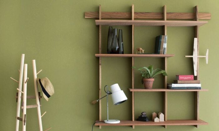 Sticotti Bookshelf and Coat Rack