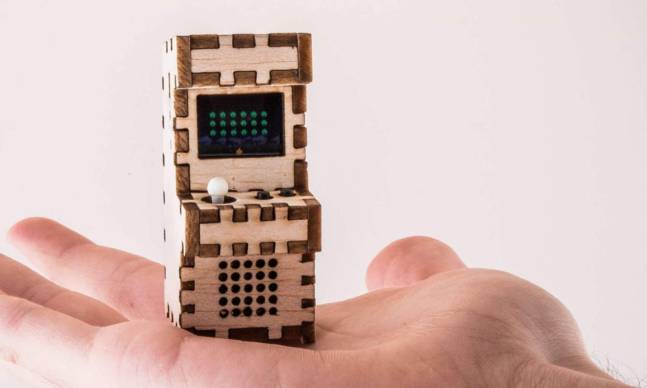 Tiny Arcade Fits in the Palm of Your Hand