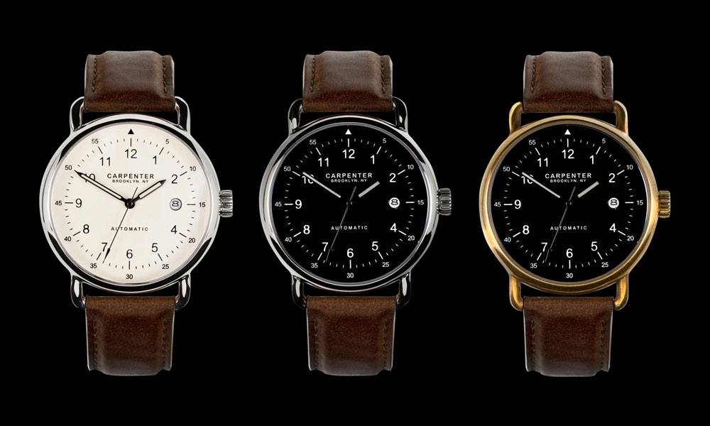 Carpenter Watches Are Designed in Brooklyn