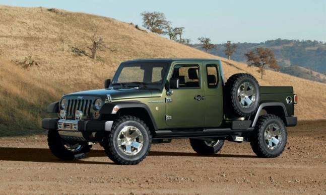 The First Images of the Jeep Wrangler Pickup Have Emerged