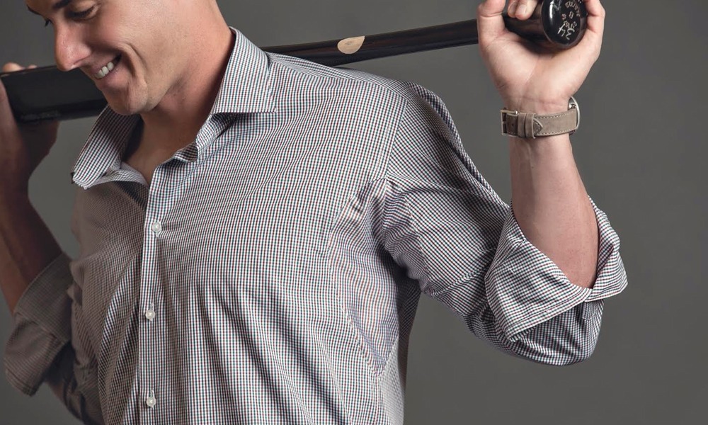 Lawrence Hunt Dress Shirts Are Inspired by Professional Athletic Apparel
