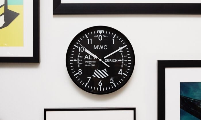 MWC Altimeter Wall Clock