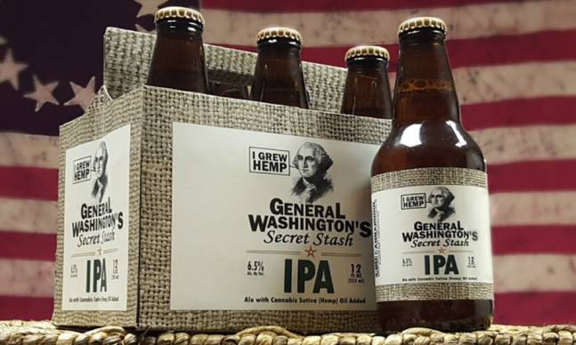 General Washington’s Secret Stash IPA Is Infused With Cannabis