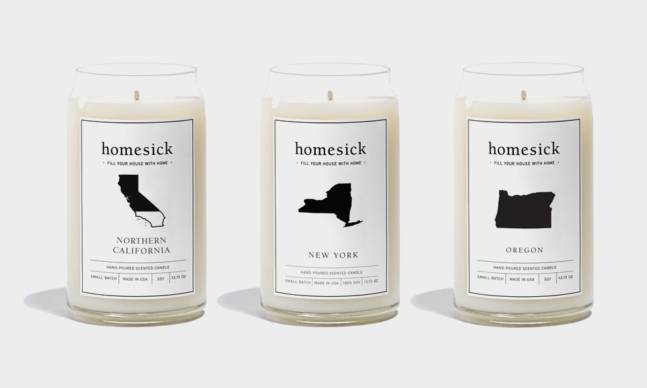 Homesick Candles Fill Your House With the Smell of Home