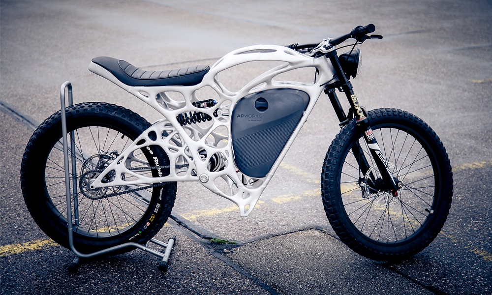 Light Rider 3D Printed Electric Motorcycle Concept