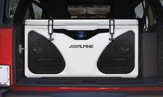 Alpine’s New Cooler Plays Music and Keeps 3 Cases of Beer Cold