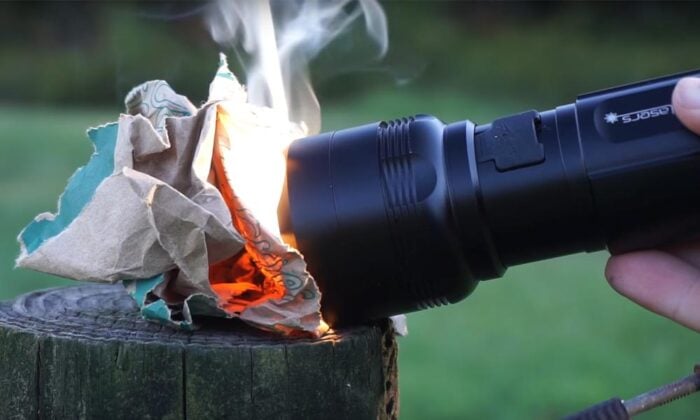 The FlashTorch Mini Flashlight Is Powerful Enough to Light a Fire