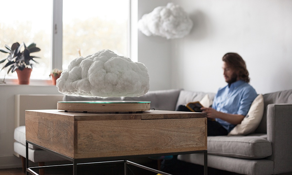 Floating Cloud Is a Speaker That Levitates