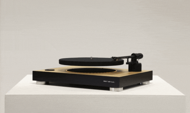 MAG-LEV Is the First Levitating Turntable
