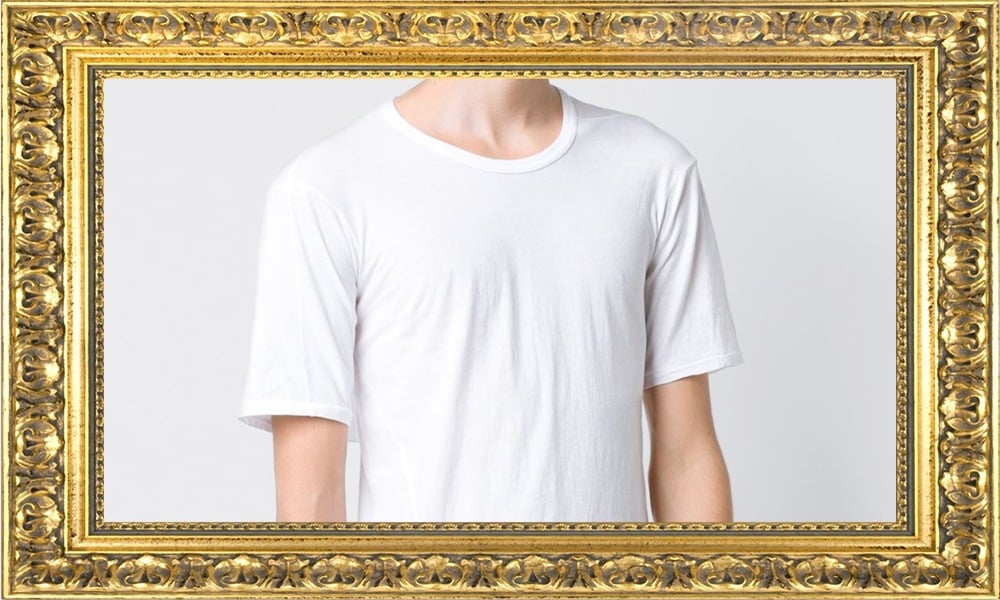 plain white gucci t shirt