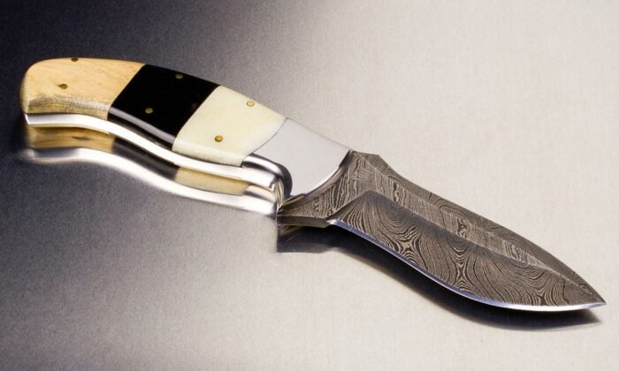 Kazakh Hunter Damascus Knife