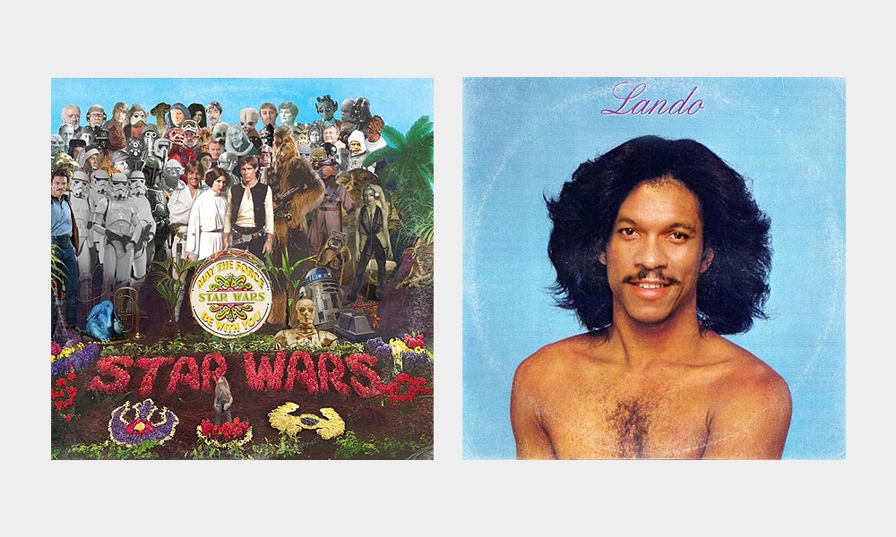 Album Covers Redone With Star Wars Characters