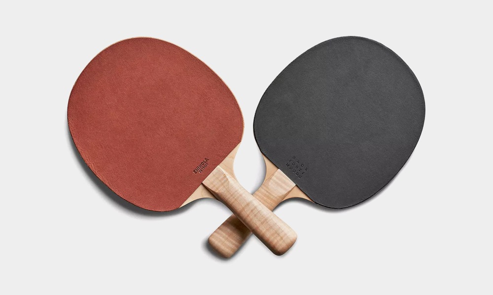 Shinola + Back Forty Woods Ping Pong Paddle