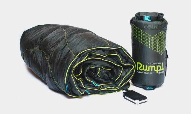 Rumpl Puffe- Battery-Powered Heated Blanket