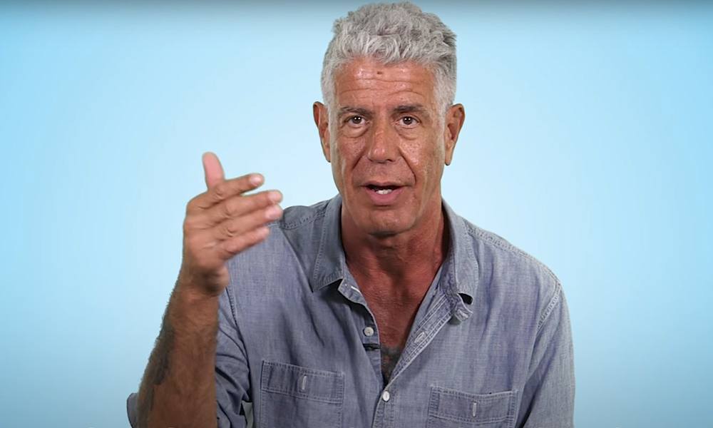 Anthony Bourdain Shares the Secrets to a Perfect Burger