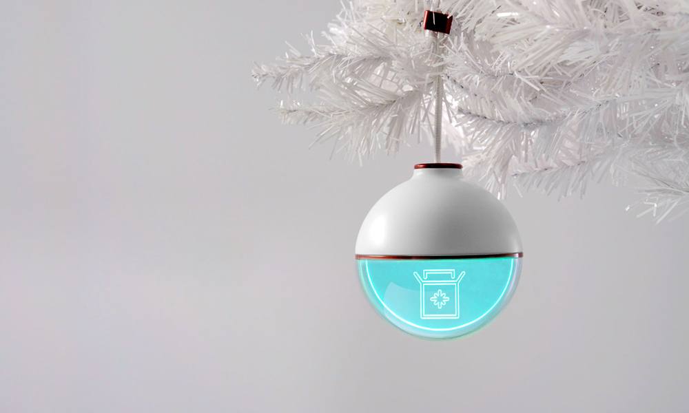 This Ornament Tells You When Someone Opens Your Gift