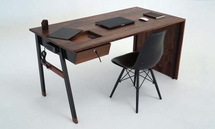 Sean Woolsey Studio Waterfall Desk