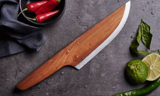 Skid Wooden Chef Knife