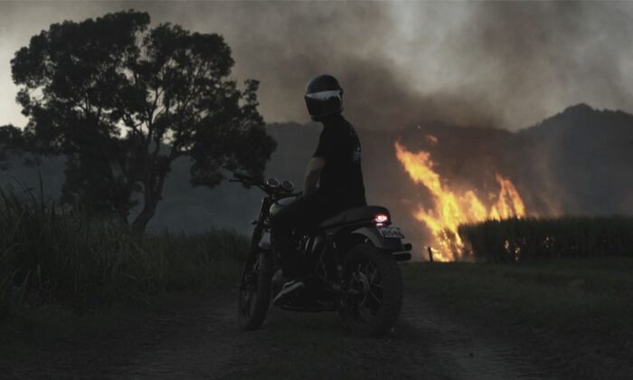 British Customs and Death Collective’s Custom Triumph Scrambler