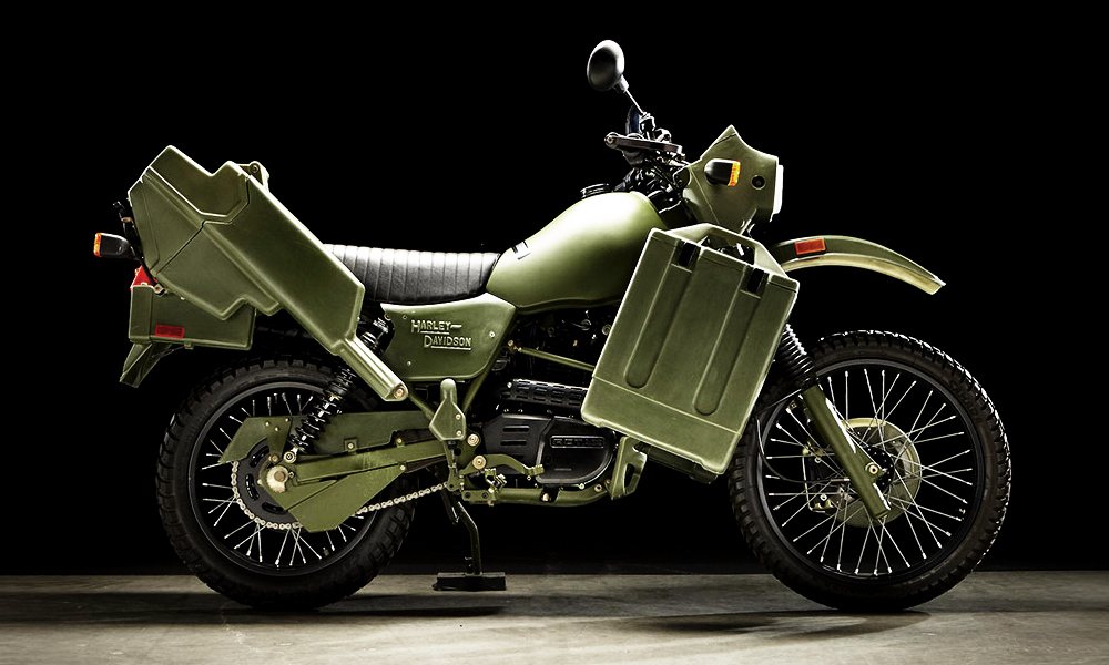 Own This Harley MT500 Military Motorcycle With Zero Miles on It