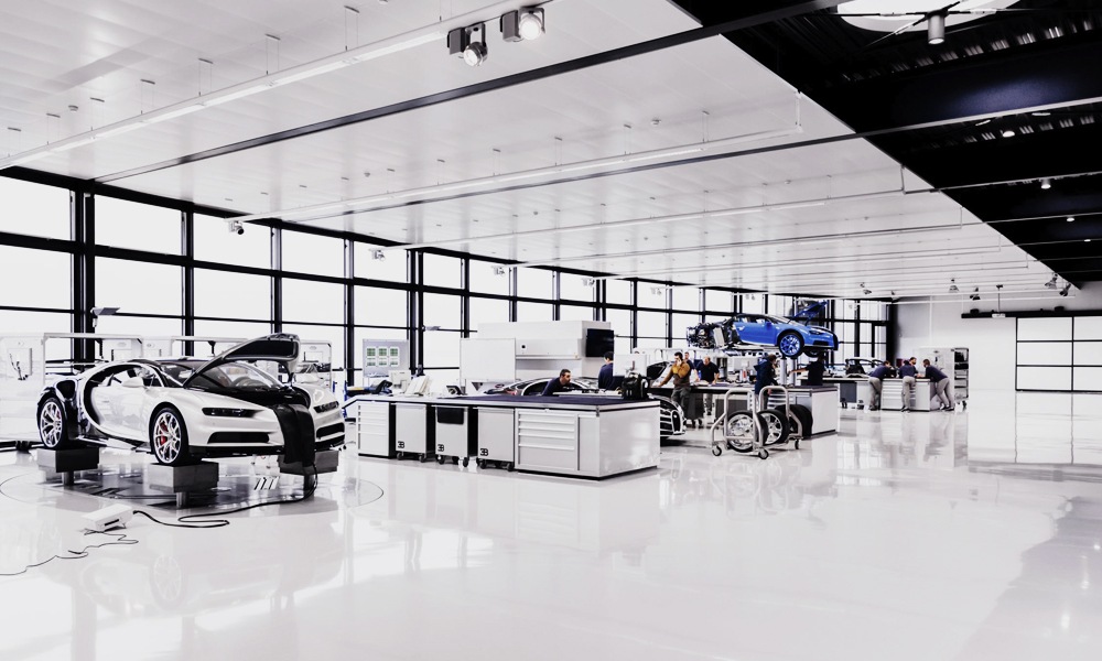Inside the Bugatti Chiron Factory