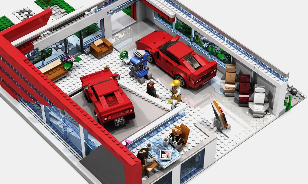 LEGO-Ferrari-Showroom-2