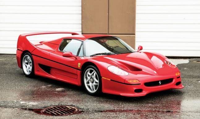 Own Mike Tyson’s 1995 Ferrari F50