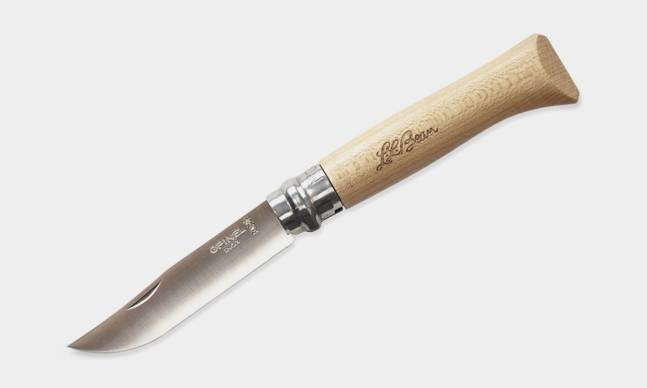 This Opinel and L.L.Bean Knife Is Made from Wood Found at the Bottom of a Lake