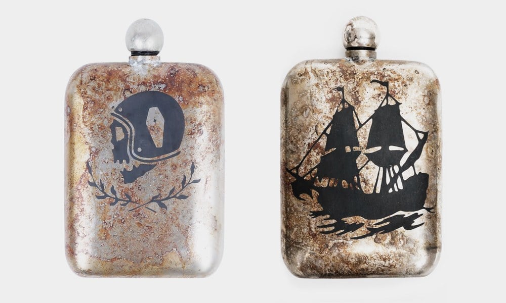The Sneerwell Flasks are Inspired by Motorcycle Culture