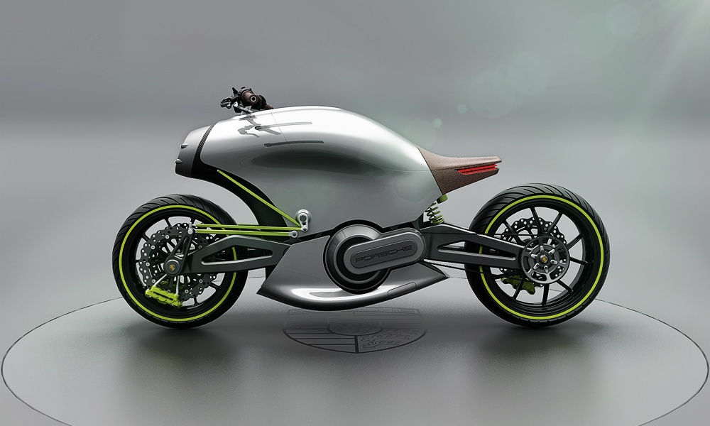 The All-Electric Porsche Motorcycle Concept
