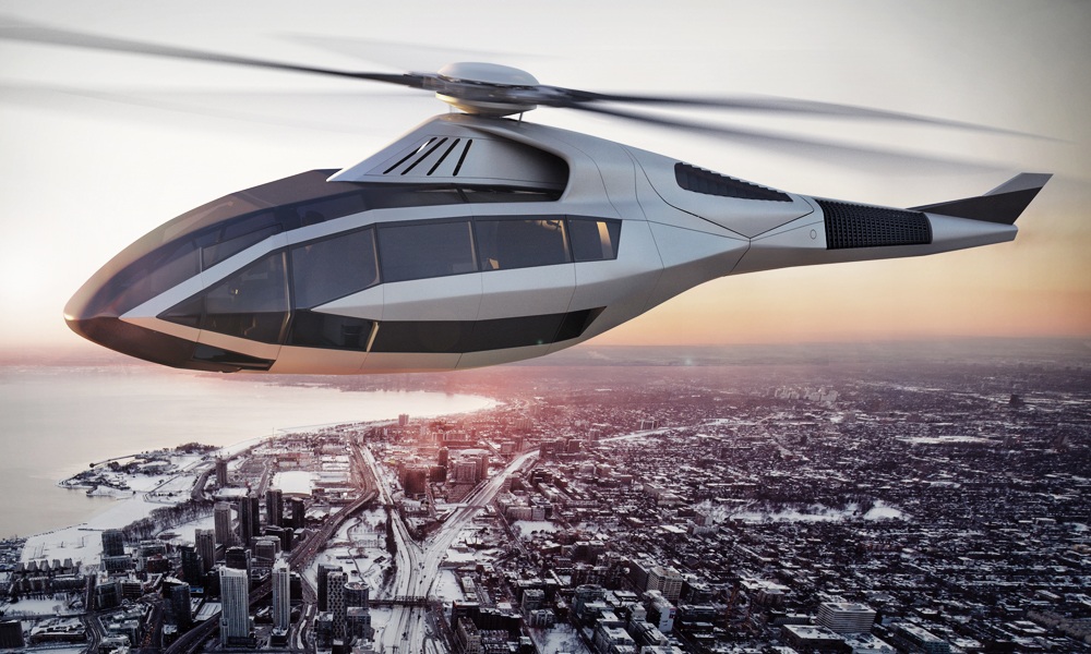 The Lamborghini-Inspired Helicopter
