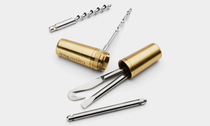 Garrett Wade Brass Capsule EDC Multi-Tool