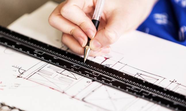 The Lindlund Ruler Helps Translate Physical Drawings to Digital Ones