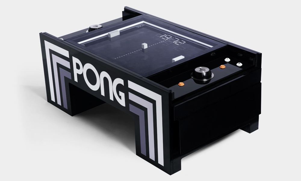 Pong is Being Rereleased Inside a Full-Size Coffee Table