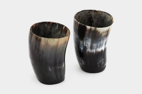 Steer Horn Drinking Cups