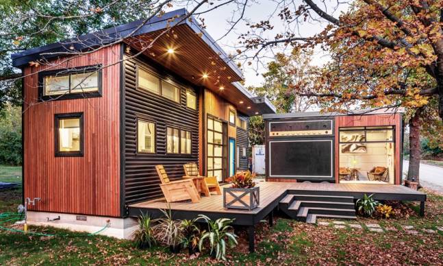 This Tiny House Has a Giant Amplifier