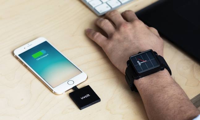 The Uvolt Watch Can Recharge Your Phone