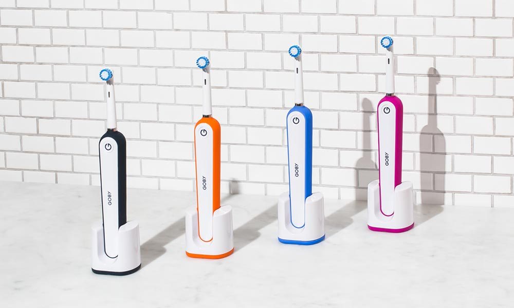 Goby’s Electric Toothbrush Cleans Better and for Just as Long as the Dentist Recommends