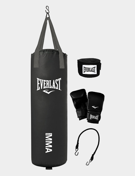 Everlast-70-Pound-MMA-Heavy-Bag-Kit
