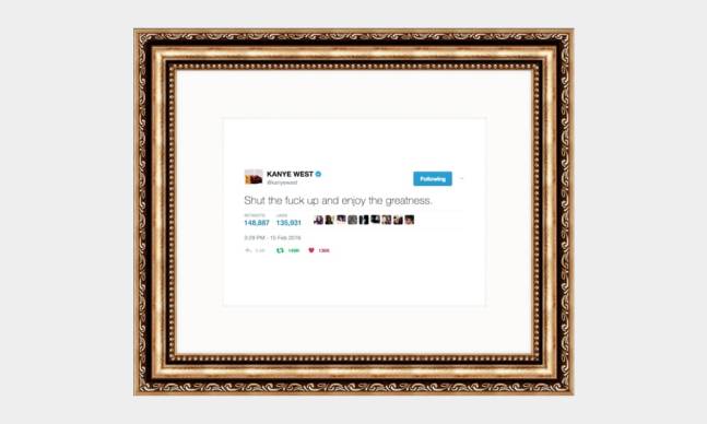 Turn Your Favorite Tweets into Wall Art