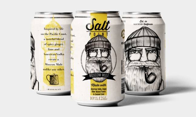 Salt Point Moscow Mule in a Can