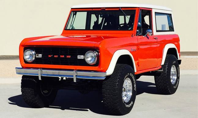 Own a Beautifully Restored 1966 Ford Bronco