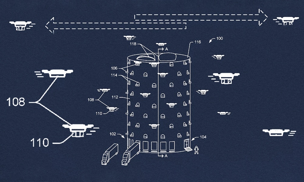 Amazon Patented a Drone Tower