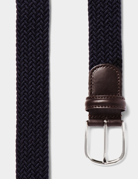 Andersons-3-5cm-Midnight-Blue-Woven-Waxed-Cord-Belt