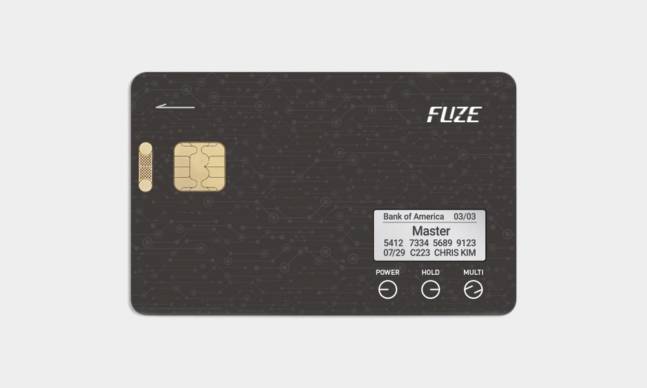 Fuze Card Puts Your Whole Wallet on a Single Card