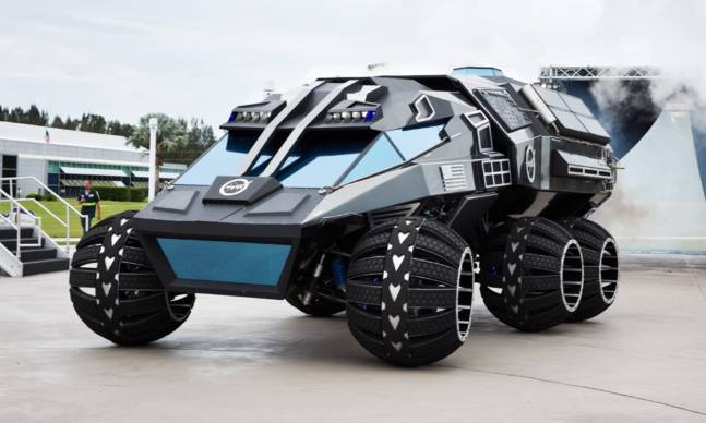 NASA’s Mars Rover Looks Exactly As a Space Car Should