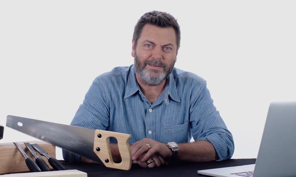 Nick Offerman Answers All Your Woodworking Questions