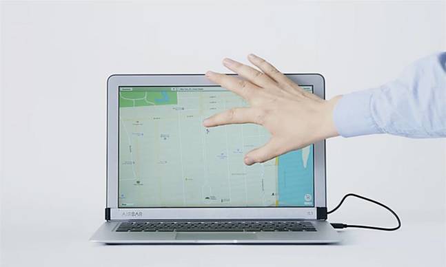 AirBar Turns Your MacBook Air Into a Touchscreen