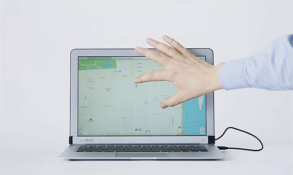 AirBar Turns Your MacBook Air Into a Touchscreen